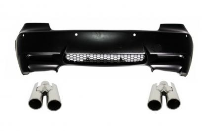 Bara spate BMW Seria 3 E92 E93 2006-2010 M3 Design cu ornamente inox