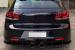 Extensie difuzor bara spate VW Golf 6 R20/GTI 2008-2013, negru ABS