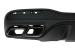 Difuzor bara spate cu ornamente evacuare Mercedes GLE W166 Night Package