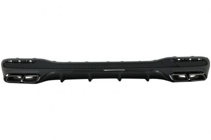 Difuzor bara spate cu ornamente evacuare Mercedes GLE W166 Night Package