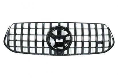 Grila Centrala Mercedes GLE SUV W167 V167 GLE Coupe C167 Sport Package (2019-06.2023) GTR Panamericana Design Neagra