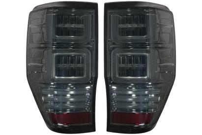 Stopuri LED Ford Ranger (2012-2018) Geam Fumuriu cu Semnal Dinamic