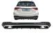 Difuzor bara spate Mercedes GLE W167 SUV 2019+ cu ornamente crom GLE 63