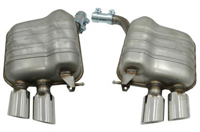 Sistem de evacuare cu Tips-uri Duble Audi Q5 8R (11.2008-2016) Crom