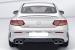 Bara fata C63 Design cu difuzor si ornamente evacuare Mercedes C-Class A205 C205 2014-2019
