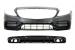 Bara fata C63 cu difuzor spate pentru Mercedes C-Class C205 A205 2014-2019