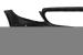Kit bara fata si difuzor spate Mercedes C-Class C205 A205 2014-2019 negru