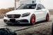 Bara fata Mercedes C-Class W205/S205 2014-2018 cu grila si difuzor C63 Design