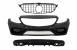 Bara fata Mercedes C-Class W205 S205 C63 Design cu grila crom si difuzor