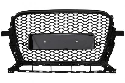 Grila bara fata Audi Q5 8R Facelift 2012-2015, negru lucios