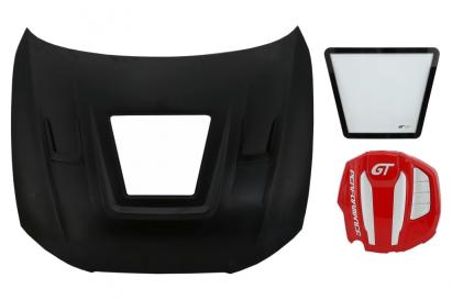 Capota Otel Inoxidabil cu Capac Motor compatibila cu Audi A5 B8.5 (2012-2016) GT Design