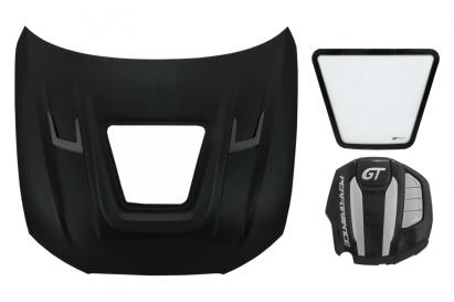 Capota Otel Inoxidabil cu Capac Motor Audi A6 C7 4G (2012-2018) GT Design