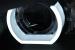 Faruri Xenon U-Led 3D Dual Halo Rims BMW Seria 3 E90 Limuzina E91 Touring (03.2005-08.2008) LHD Negru