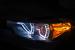 Faruri Full Angel Eyes LED DRL BMW 3 Series F30 F31 Sedan Touring (10.2011-05.2015) Negre