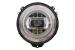 Faruri Full LED pentru Mercedes G-Class W463 2005-2017, Crom, Design Facelift 2018