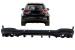 Difuzor bară spate Mercedes GLC X253 Facelift 2020+ GLC43 Night Package