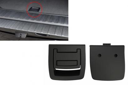 Maner interior pentru polita portbagaj Negru BMW Seria 5 E61 (2003-2010) X5 E70 (2007-2013) X6 E71 E72 (2008-2015)