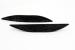 Reflectorizanti bara spate VW Golf 7 Hatchback 5G R-Line, negru lucios
