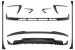 Pachet exterior aerodinamic Tesla Model 3 2017-2022 Carbon Look sport