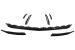 Lip bara fata Mercedes A-Class W177 V177 Sport-Line / A35, negru