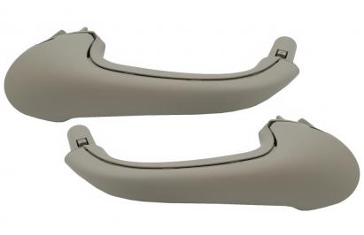 Set ornamente mânere uși față Mercedes C-Class W203 S203 2000-2007, gri