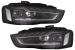 Faruri Full LED Audi A4 B8.5 Facelift  (2012-2015) Negru Semnal Dinamic A4 B9.5 Design