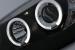 Faruri Angel Eyes negre pentru BMW Seria 1 E81 E82 E87 E88 2004-2011