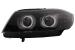 Faruri Xenon 3D Angel Eyes LED DRL BMW Seria 3 E90 E91 (2008-2011) Negru
