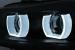 Faruri Xenon 3D Angel Eyes LED DRL BMW Seria 3 E90 E91 (2008-2011) Negru