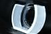 Faruri Xenon 3D Angel Eyes LED DRL BMW Seria 3 E90 E91 (2008-2011) Negru