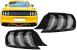 Stopuri Full LED compatibile cu Ford Mustang VI S550 (2015-2019) Fumuriu Clar Semnal Dinamic Secvential