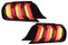 Stopuri Full LED compatibile cu Ford Mustang VI S550 (2015-2019) Fumuriu Clar Semnal Dinamic Secvential