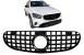 Grila centrala Mercedes GLC X253/C253 Facelift Panamericana negru lucios