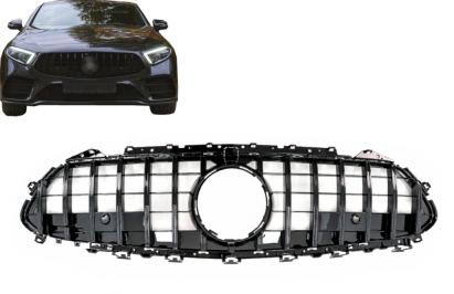 Grilă centrală GTR negru lucios pentru Mercedes CLS-Class C257 2018+