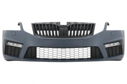 Bara fata RS Design pentru Skoda Octavia III 5E Facelift 2017-2019