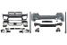 Pachet exterior complet BMW Seria 5 G30 G31 LCI 2020+ M5 Design