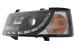 Faruri LED DRL negre pentru VW Transporter T4 1990-2003, set stanga-dreapta