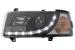 Faruri LED DRL negre pentru VW Transporter T4 1990-2003, set stanga-dreapta