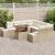 Set de canapele pentru grădină 9 pcs Bej Rattan poli GartenMobel Dekor