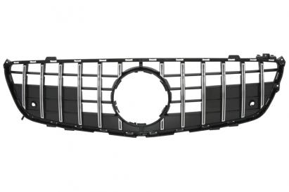 Grila Centrala Mercedes SL-Class R231 (2012-2016) GT-R Panamericana Design Negru / Chrome