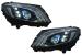 Faruri Full LED Mercedes C-Class W205 S205 (2014-2020) LHD W222 Design