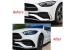 Prelungiri bara fata aero Mercedes C-Class W206 Sport Line, negru lucios