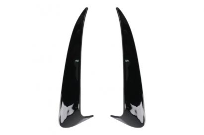 Flapsuri ornament bara spate Mercedes C-Class W205 2014-2020, negru lucios