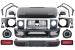 Pachet conversie exterior G63 Design 2018+ pentru Mercedes G-Class W463