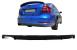Difuzor bară spate Skoda Octavia II 1Z 2004-2009, negru lucios