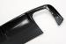 Difuzor bară spate Skoda Octavia II 1Z 2004-2009, negru lucios