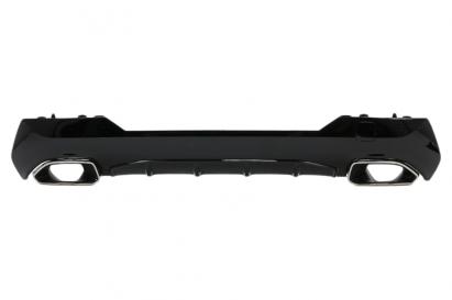 Difuzor bară spate BMW Seria 4 G22 G23 M Sport, design M440i crom