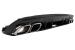 Difuzor Mercedes C-Class W205 S205 (2014-2020) C63S Design cu Ornamente pentru bara AMG Sport Line