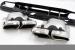 Difuzor Mercedes C-Class W205 S205 (2014-2020) C63S Design cu Ornamente pentru bara AMG Sport Line