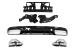 Difuzor Mercedes C-Class W205 S205 (2014-2020) C63S Design cu Ornamente pentru bara AMG Sport Line